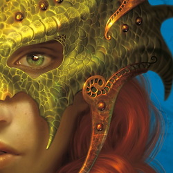 Пазл: Драконья маска