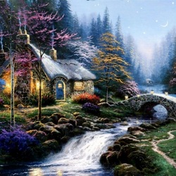 Пазл: Молодой месяц