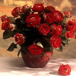 Пазл: Букет роз