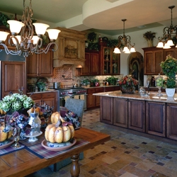 Пазл: Кухня в тосканском стиле