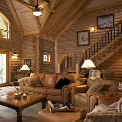 Пазл: Холл в деревянном доме