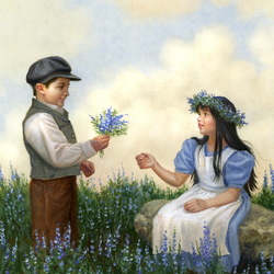 Пазл: Лавандовое поле