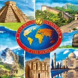 Пазл: Семь чудес света