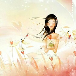 Пазл: Цветок любви