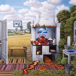 Пазл: Замес на кухне