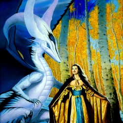 Пазл: Повелительница дракона