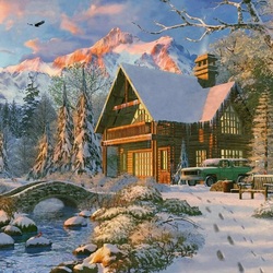 Пазл: Охотничий домик