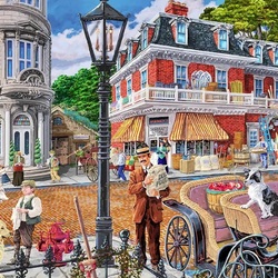 Пазл: Торговая улица