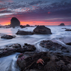 Пазл: Морской закат    