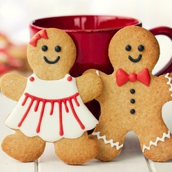 Пазл: Новогодние печеньки