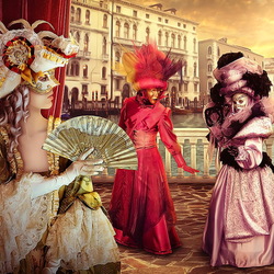 Пазл: Венецианские маски