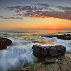 Пазл: Морской закат    