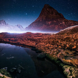 Пазл: Звездная ночь 