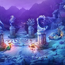 Пазл: Застывшие стихии