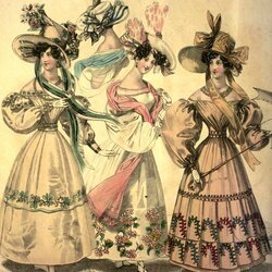 Пазл: Викторианская мода