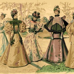 Пазл: Викторианская мода