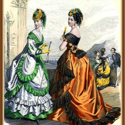 Пазл: Викторианская мода