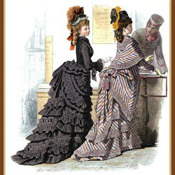 Пазл: Викторианская мода