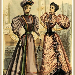 Пазл: Викторианская мода