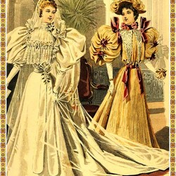 Пазл: Викторианская мода