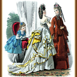 Пазл: Викторианская мода