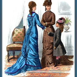 Пазл: Викторианская мода