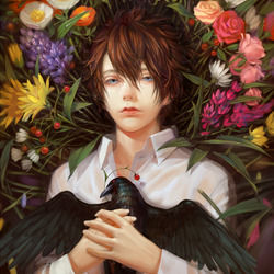 Пазл: Ворона