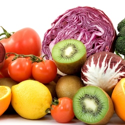 Пазл: Овощи и фрукты