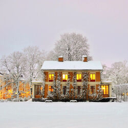 Пазл: Зимние сумерки