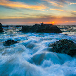 Пазл: Морской закат     