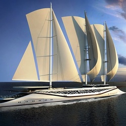 Пазл: Парусная яхта