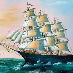 Пазл: Парусное судно