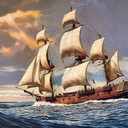 Пазл: Парусное судно