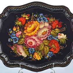 Пазл: Жостовский поднос