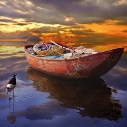 Пазл: На закате