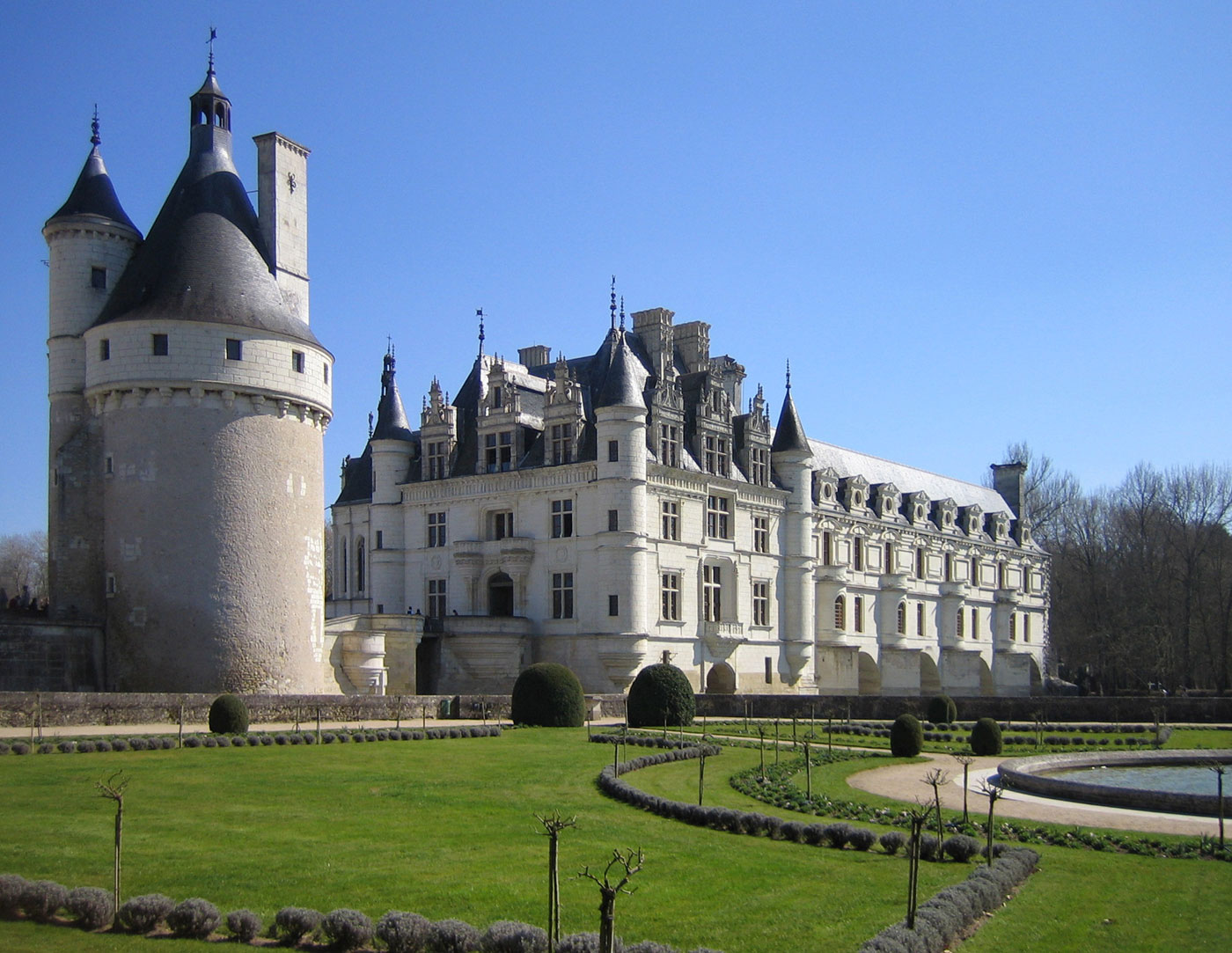 Шенонсо замок Франция
