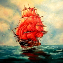 Пазл: Алые паруса