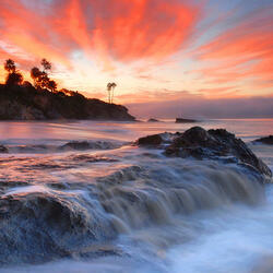 Пазл: Морской закат    