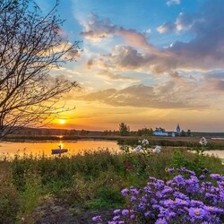 Пазл: Утром на рыбалке