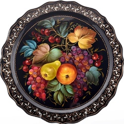Пазл: Поднос Фрукты
