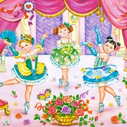 Пазл: Балерины