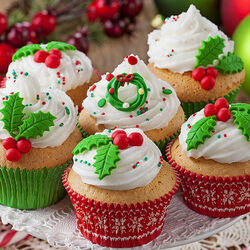 Пазл: Праздничные капкейки