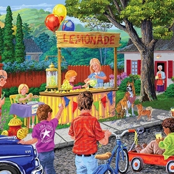 Пазл: Домашний лимонад