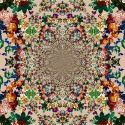 Пазл: Цветочный калейдоскоп