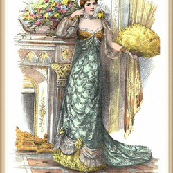 Пазл: Викторианская мода