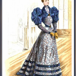 Пазл: Викторианская мода