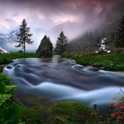Пазл: Горная река 