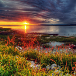 Пазл: Морской закат    