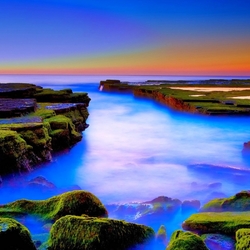 Пазл: Морской закат    