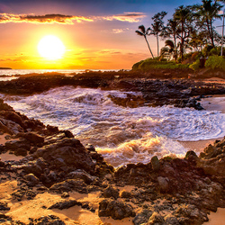 Пазл: Морской закат  